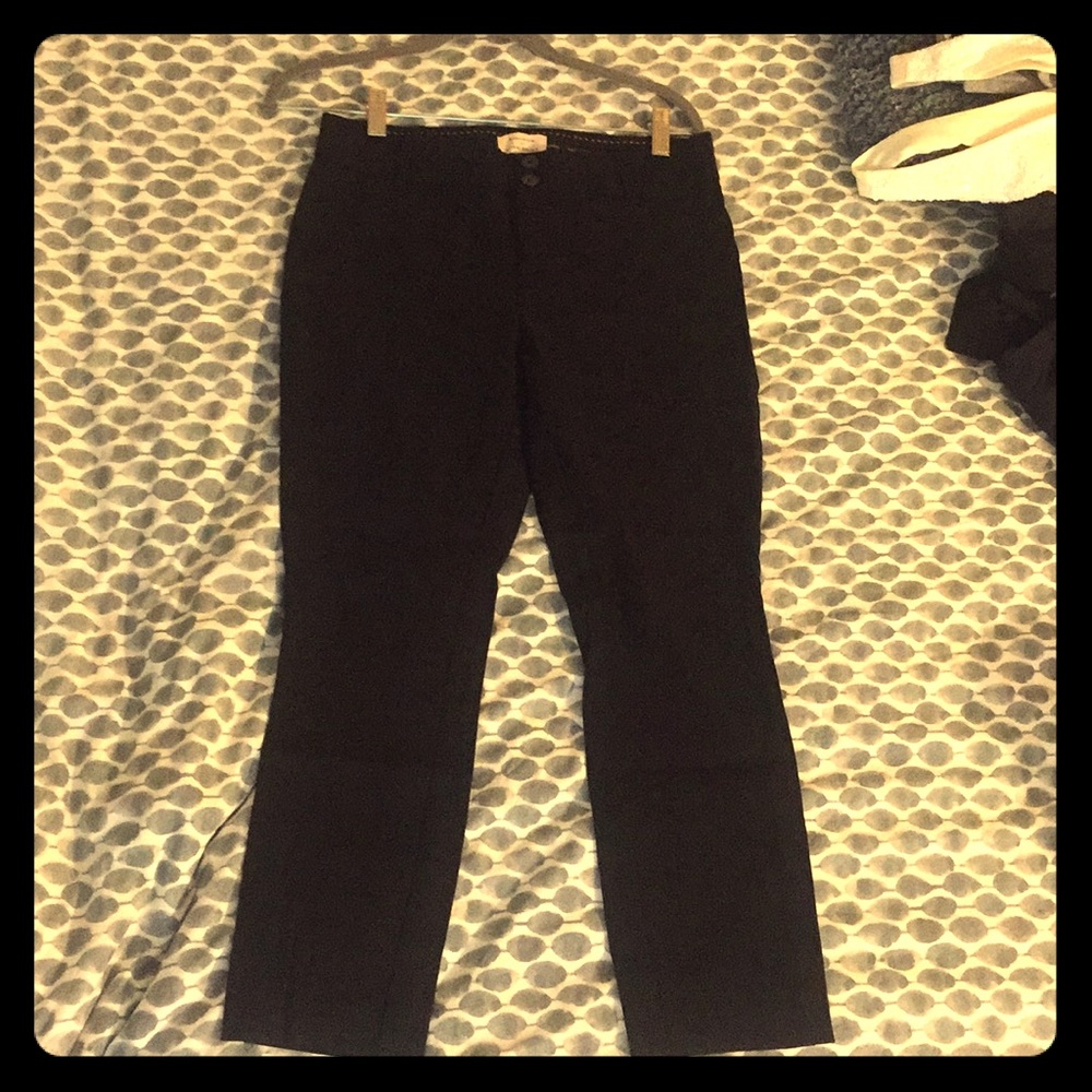 The Essential Slim pant by Anthropologie